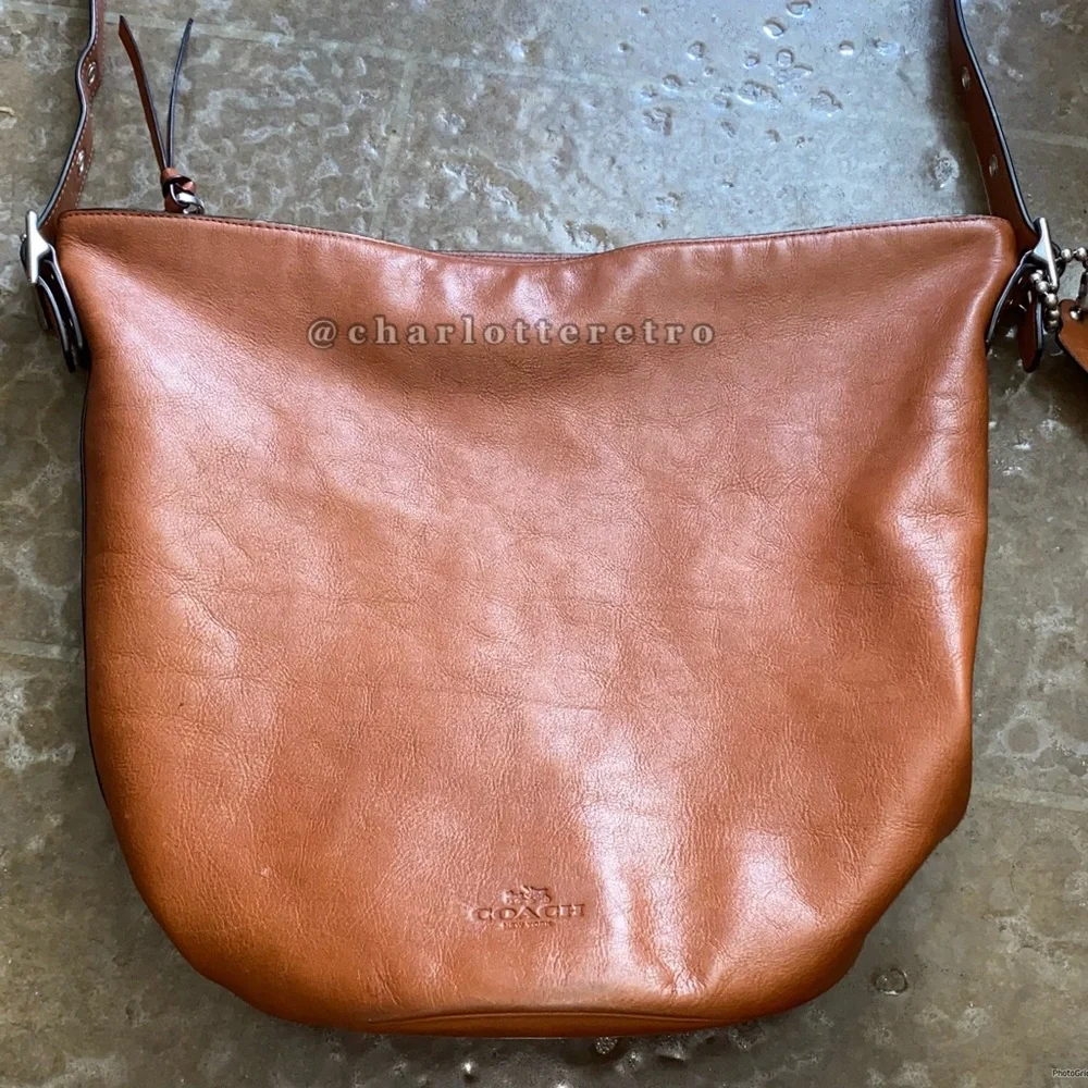 vtg COACH Bleecker Leather Bucket Bag • 32282